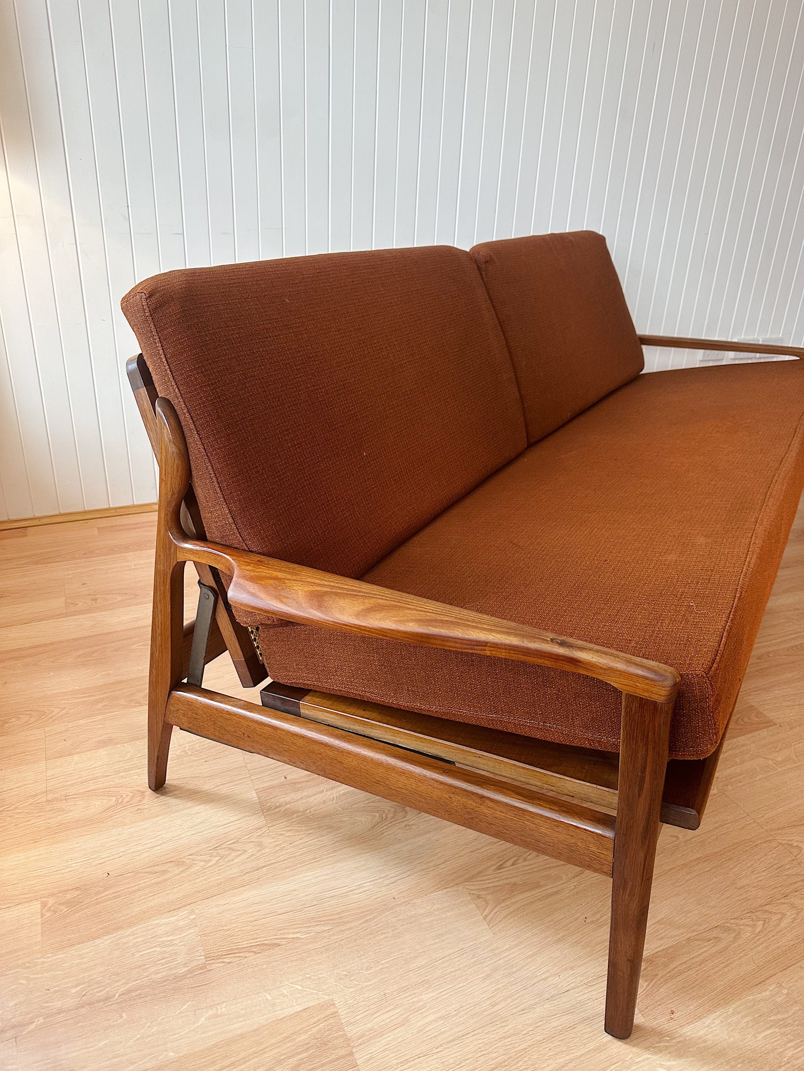 Mid century deals sofa bed